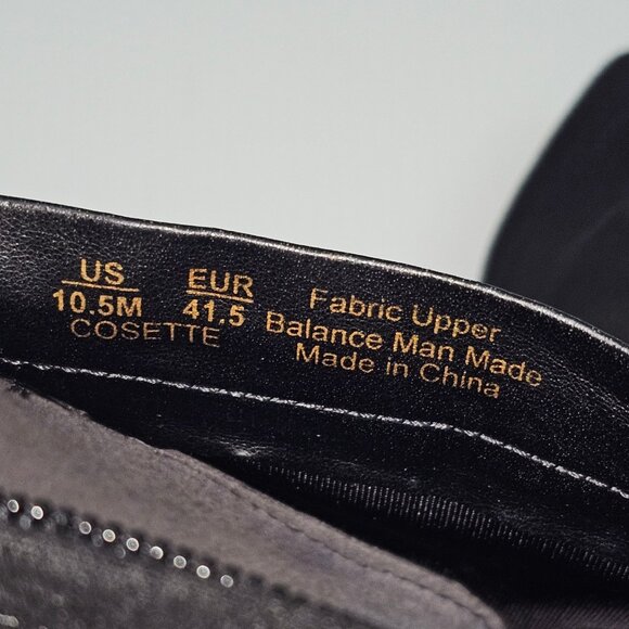 NEW Sam Edelman Cosette Over The Knee Boot Womens 10.5 Black Faux Suede Heeled - Picture 14 of 14